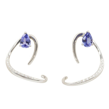 Star Jewelry Tanzanite Diamond Pierced