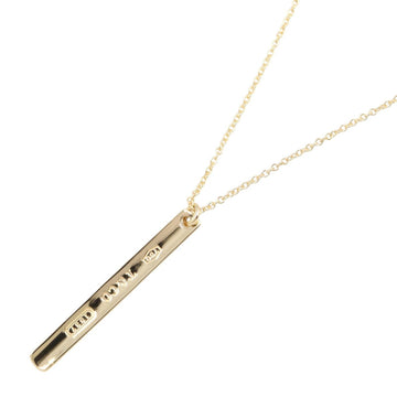 Tiffany＆Co Bar Necklace Pendant 18Kyg