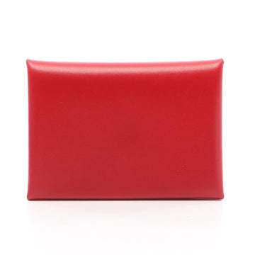 Hermes Calvi Duo Coin Wallet W Box Calf