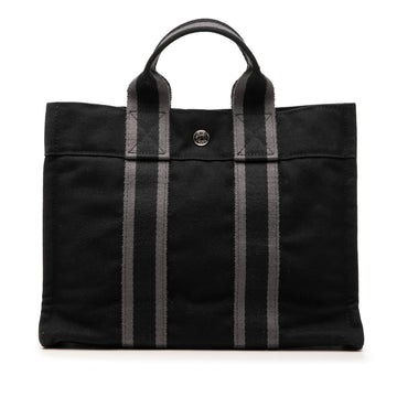 Hermès Canvas Fourre Tout Pm Pre-Loved