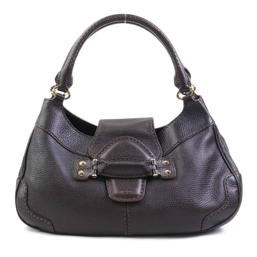 Tod’S Handbag Brown Leather
