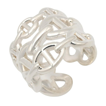 Hermes Chaine Dancre Gm Ring Silver
