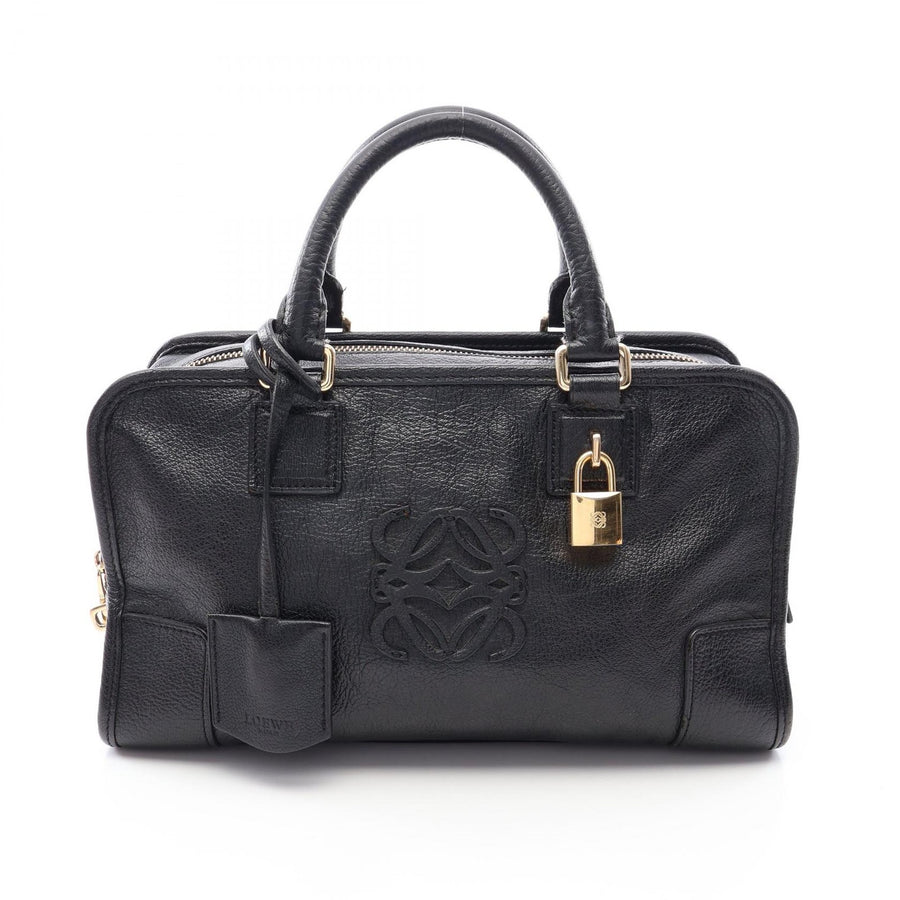 Loewe Americana 28 Handbag Leather Black