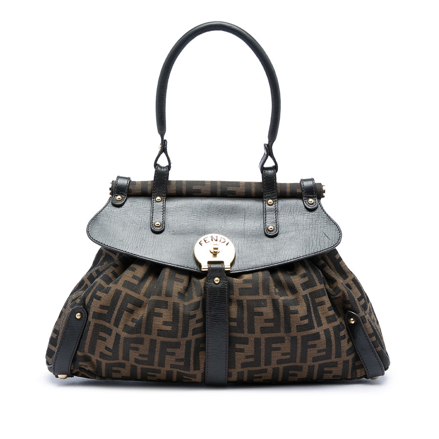 Fendi Medium Zucca Canvas Magic Handbag