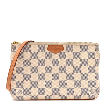 Louis Vuitton Damier Azur Double Zip