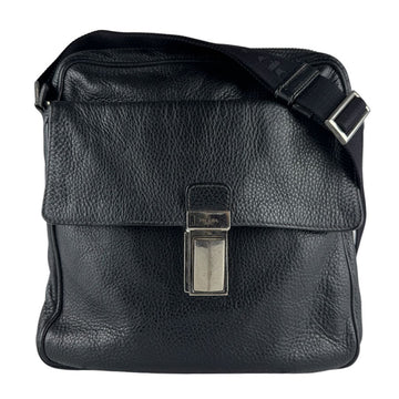 Prada Shoulder Bag Black Leather -