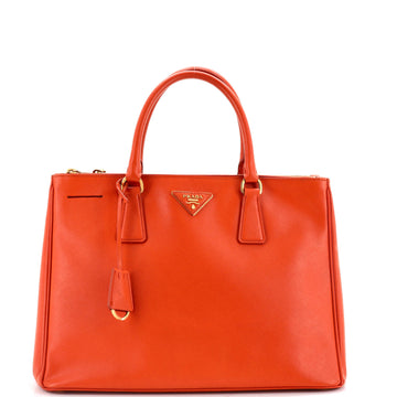 Prada Double Zip Lux Tote Saffiano