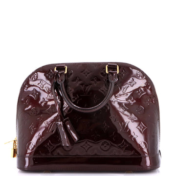 Louis Vuitton Alma Handbag Vernis Pm