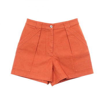 Hermes Serie Button Short Denim Pants