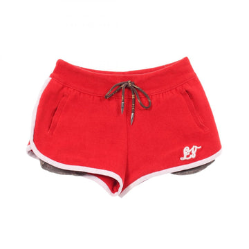 Louis Vuitton Logo Embroidered Shorts