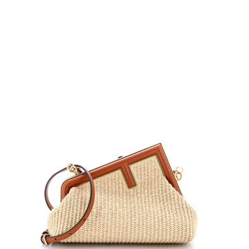 Fendi First Bag Raffia Small