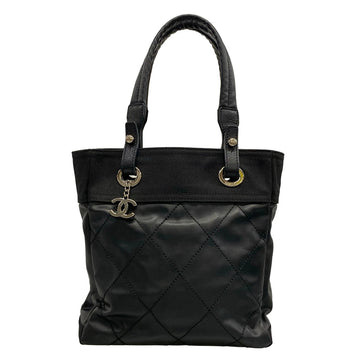 Chanel Paris Biarritz Tote Pm Black