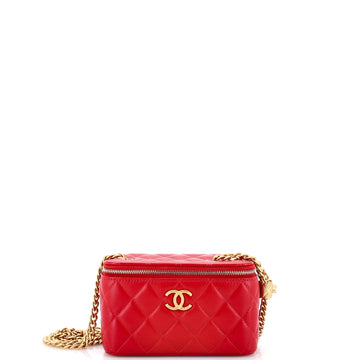 Chanel All Slide Long Vanity Case With