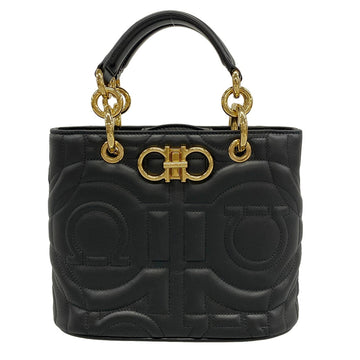 Salvatore Ferragamo Gancini Black Gold