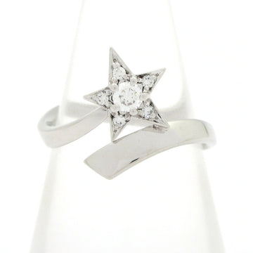 Chanel Comete 18K White Gold Diamond