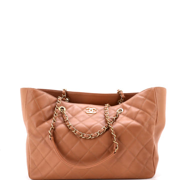 Chanel Open Shopping Tote Quilted