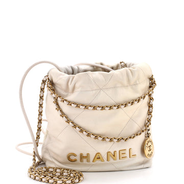Chanel 22 Chain Hobo Quilted Shaded
