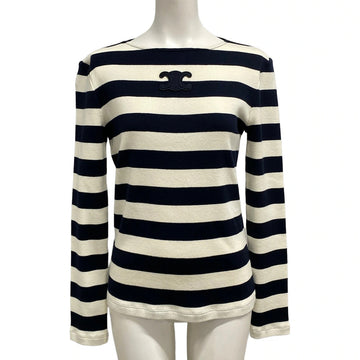 Celine Triomphe Cream Dark Navy [Outer