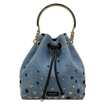 Jimmy Choo Bonbon Light Blue Black Gold