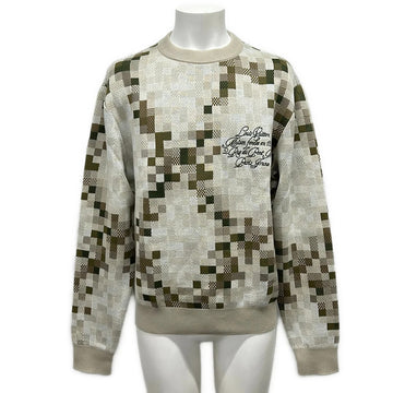 Louis Vuitton Cream Khaki Dark Green