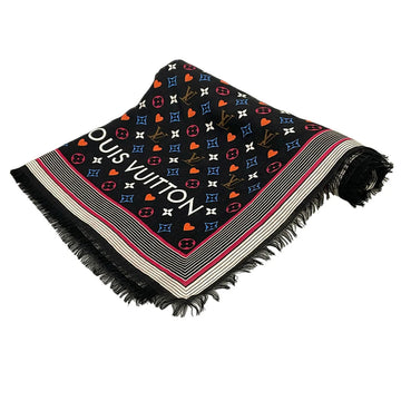Louis Vuitton Etor Game On Noir Scarf