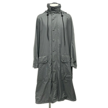 Balenciaga Txd14 Gray Nylon Coat
