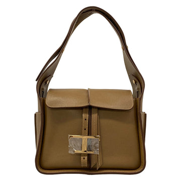 Tod's T Timeless Mini Shoulder Bag Brown