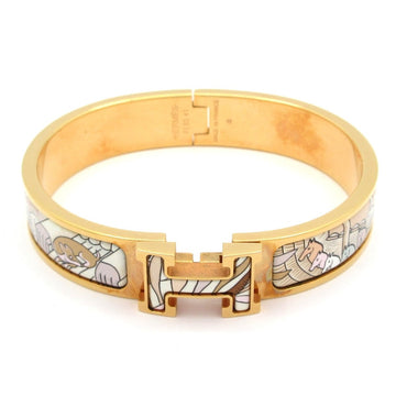Hermes Clic H Gold Multi Hardware Bangle