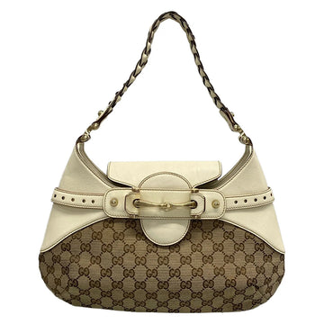 Gucci Horsebit/Gg Beige Dark Brown Cream