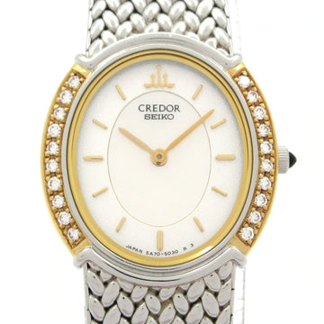 Seiko Credor 9***** Silver Women's Wrist