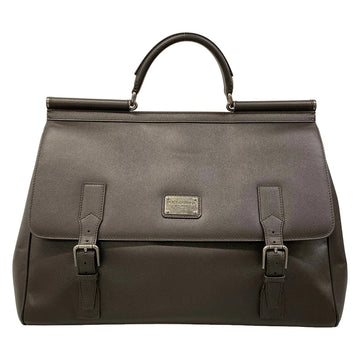 Dolce&Gabbana Sicily Dark Brown Leather