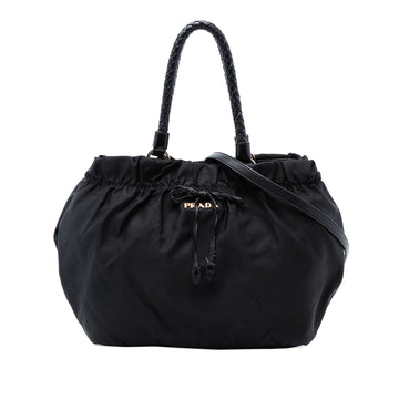 Prada Tessuto Bow Satchel Pre-Loved