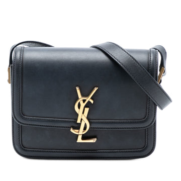 Saint Laurent Small Calfskin Solferino