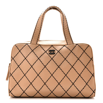 Chanel Calfskin Wild Stitch Top Handle