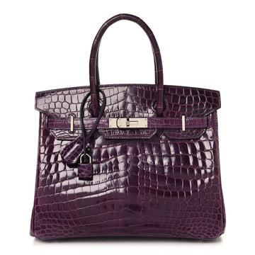 Hermes Shiny Niloticus Crocodile Birkin
