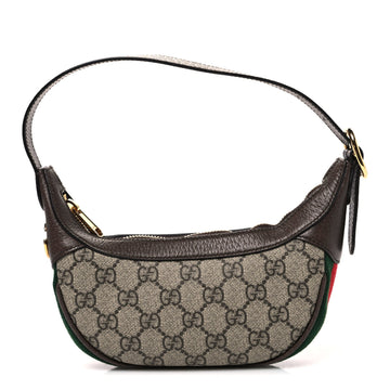 Gucci Gg Supreme Textured Calfskin Web