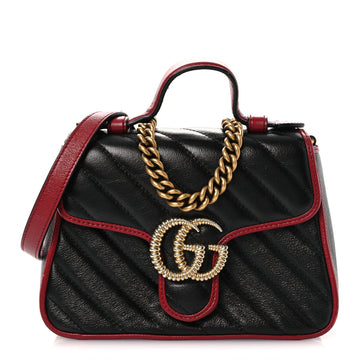 Gucci Vintage Effect Calfskin Matelasse