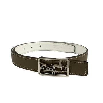Hermes Etoupe Veau Swift D Belt