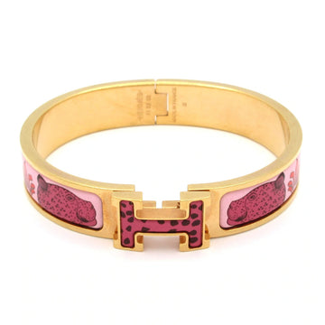 Hermes Clic H Rose Gold Pink Multi