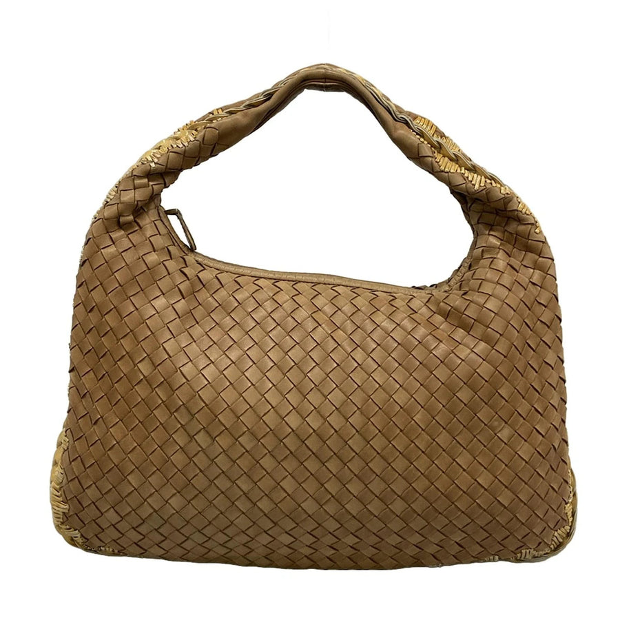 Bottega Veneta Intrecciato Brown Beige