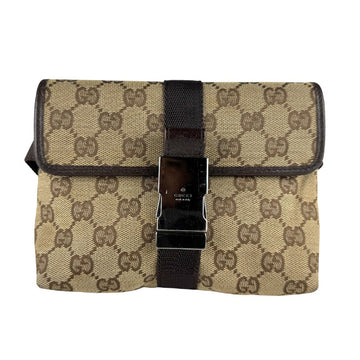 Gucci Waist Bag Body Brown Gg