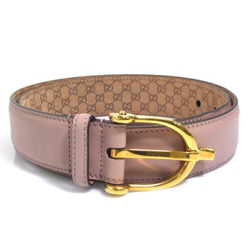 Gucci Belt Dusty Pink/Gold