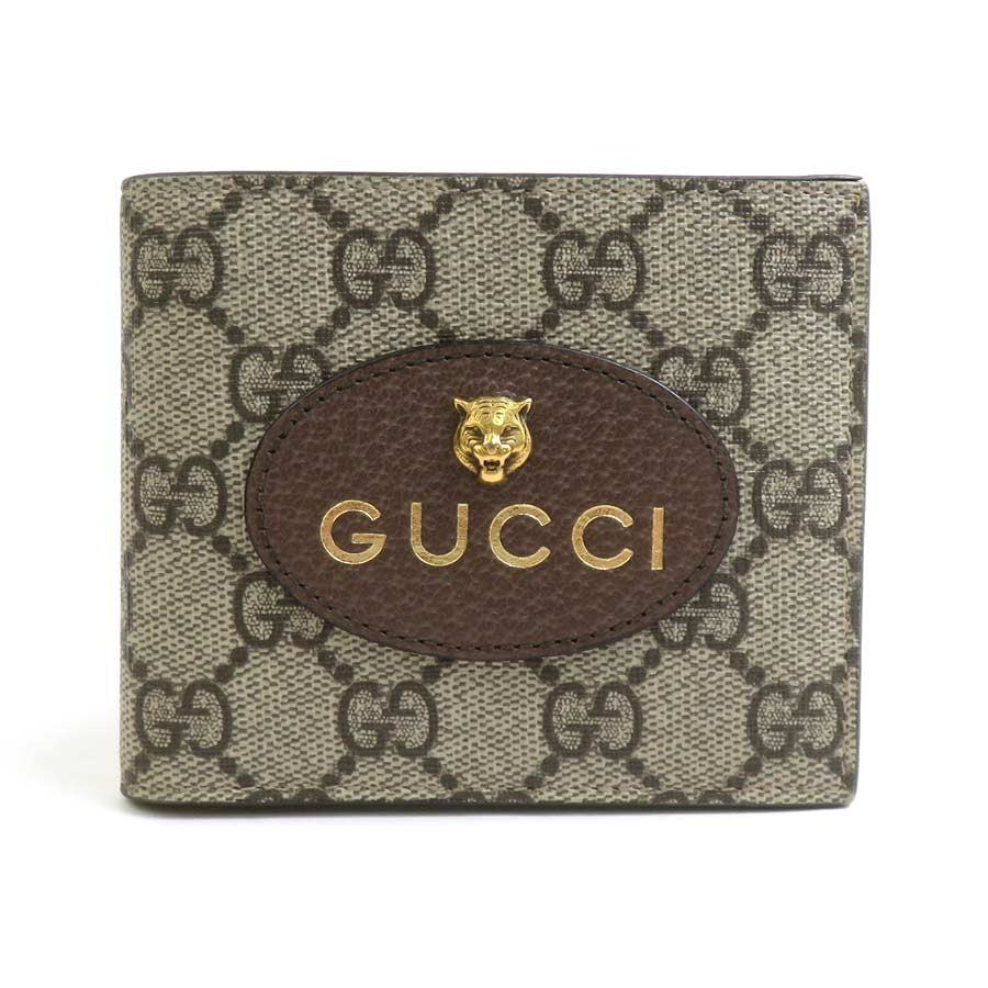 Gucci Gg Supreme Bill Compartment