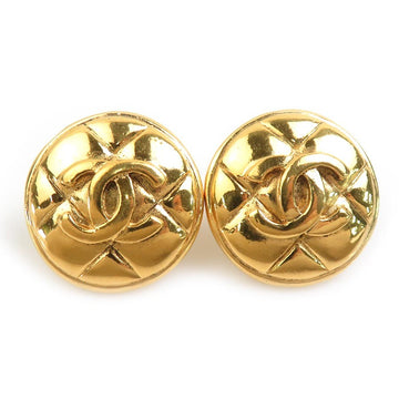 Chanel Cc Logo Clip On Earrings