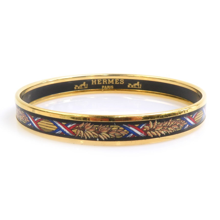 Hermes Cloisonne Bangle Bracelet