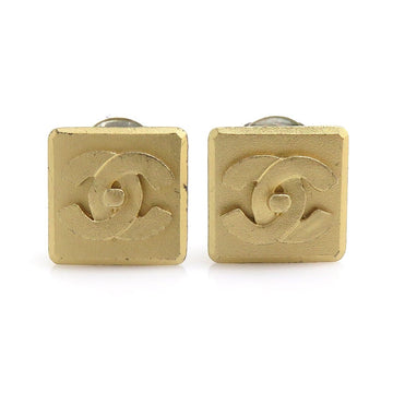 Chanel Cc Logo Clip On Earrings