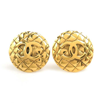 Chanel Cc Logo Clip On Earrings