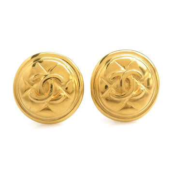 Chanel Cc Logo Clip On Earrings