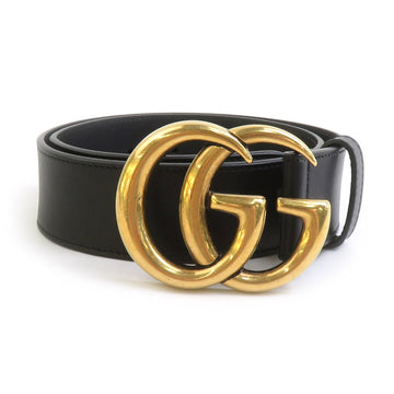 Gucci Gg Marmont Belt Black/Gold
