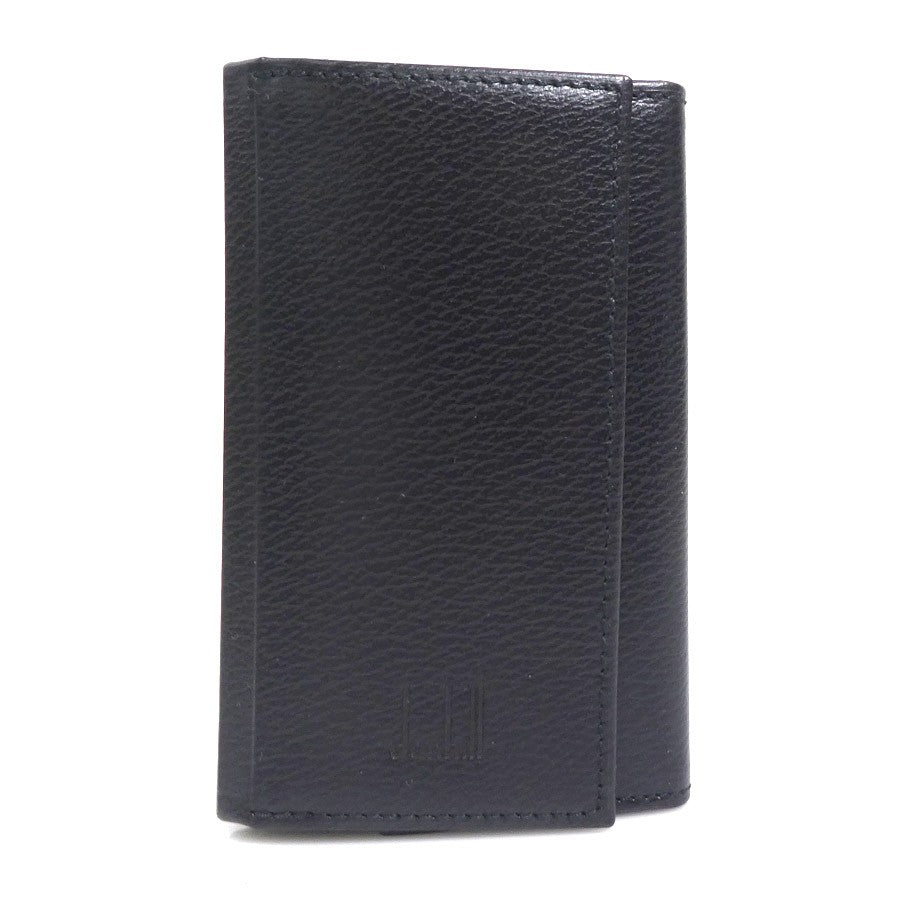 Dunhill Key Case Black Leather